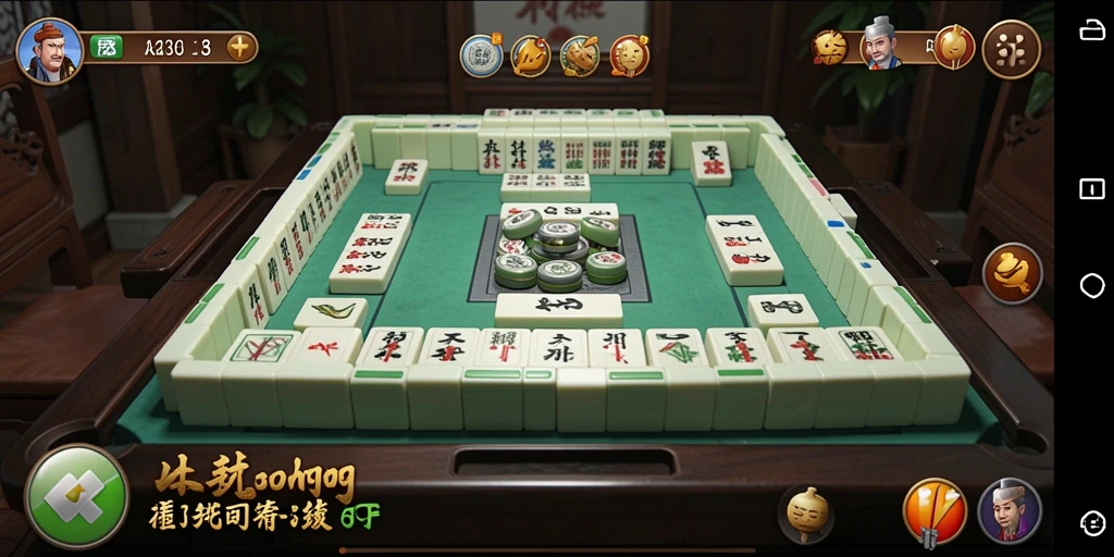 Tampilan permainan Mahjong yang menarik di 6CF.