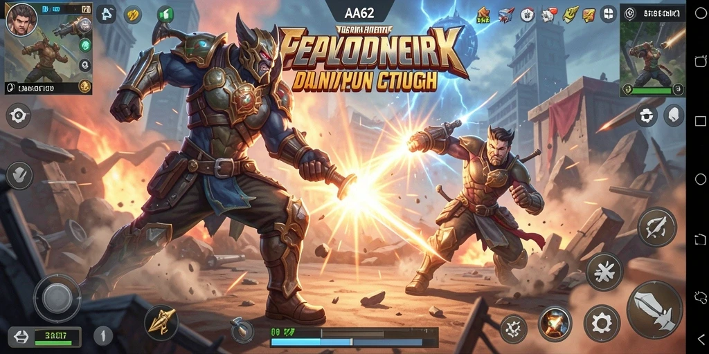 Gameplay AA62 yang menegangkan dan penuh aksi.