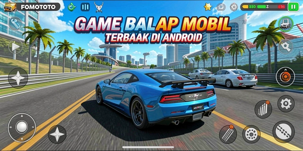 Tampilan gameplay FOMOTOTO yang seru dan mendebarkan.