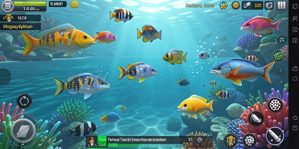 Gameplay seru H89 yang menampilkan aksi menembak ikan.
