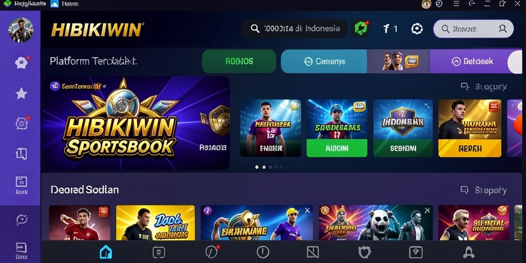 Gameplay HIBIKIWIN menunjukkan pengalaman taruhan olahraga yang mengasyikkan.