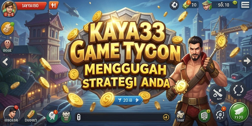 Gameplay KAYA33 menunjukkan proses pengelolaan bisnis Tycoon yang mengasyikkan.