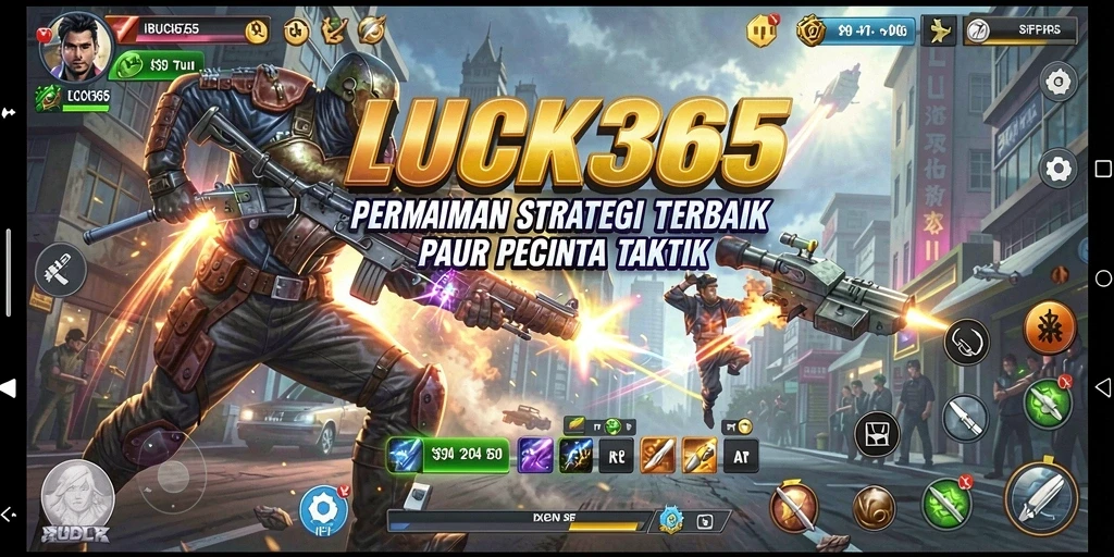Tampilan gameplay seru LUCK365 yang menantang strategi dan taktik.
