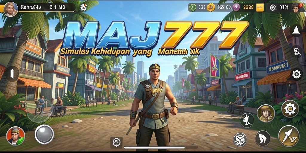 Tampilan gameplay MAJ777 yang menawan dan interaktif.