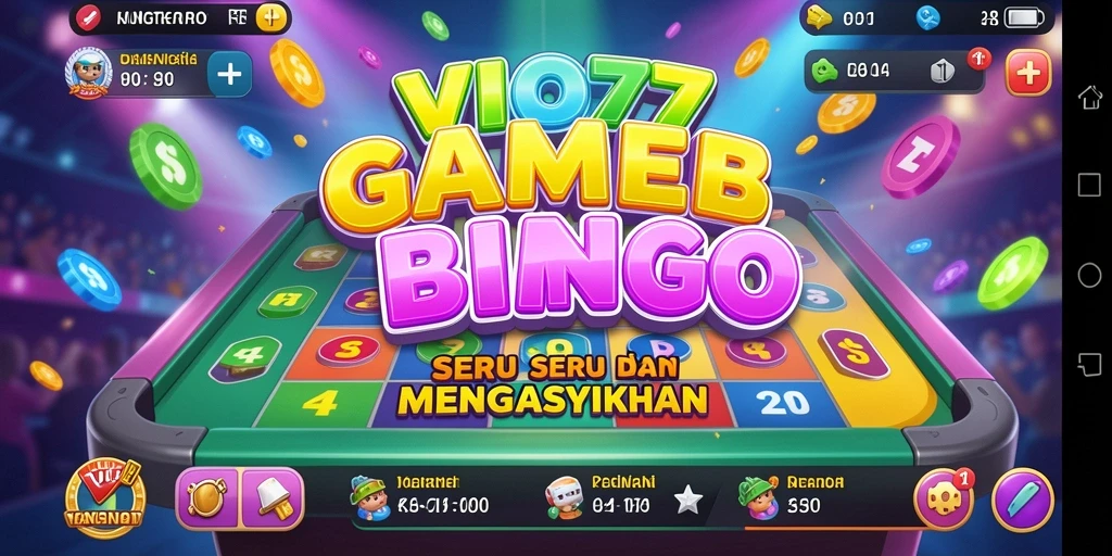 Tampilan gameplay seru dari VIO77 saat bermain bingo.