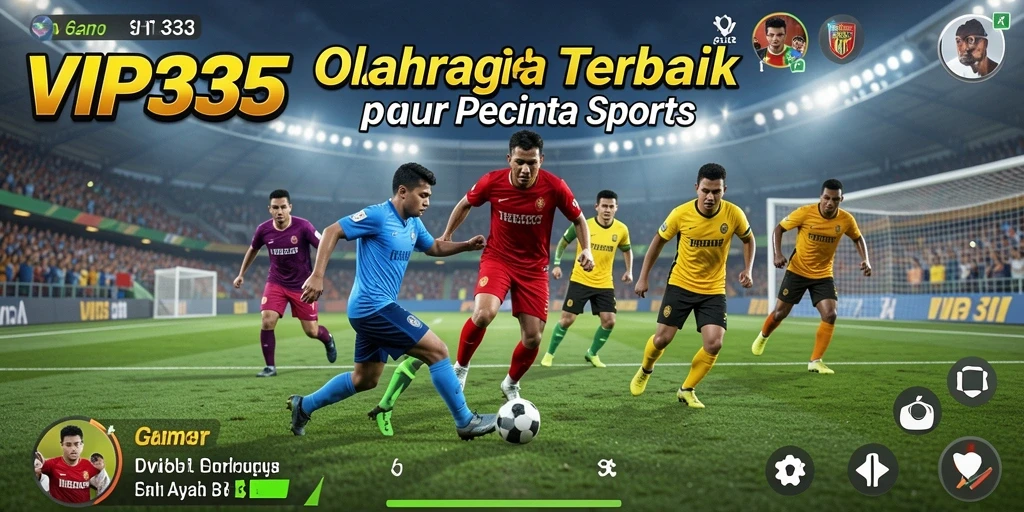 Screenshot gameplay VIP333 dengan aksi olahraga seru.